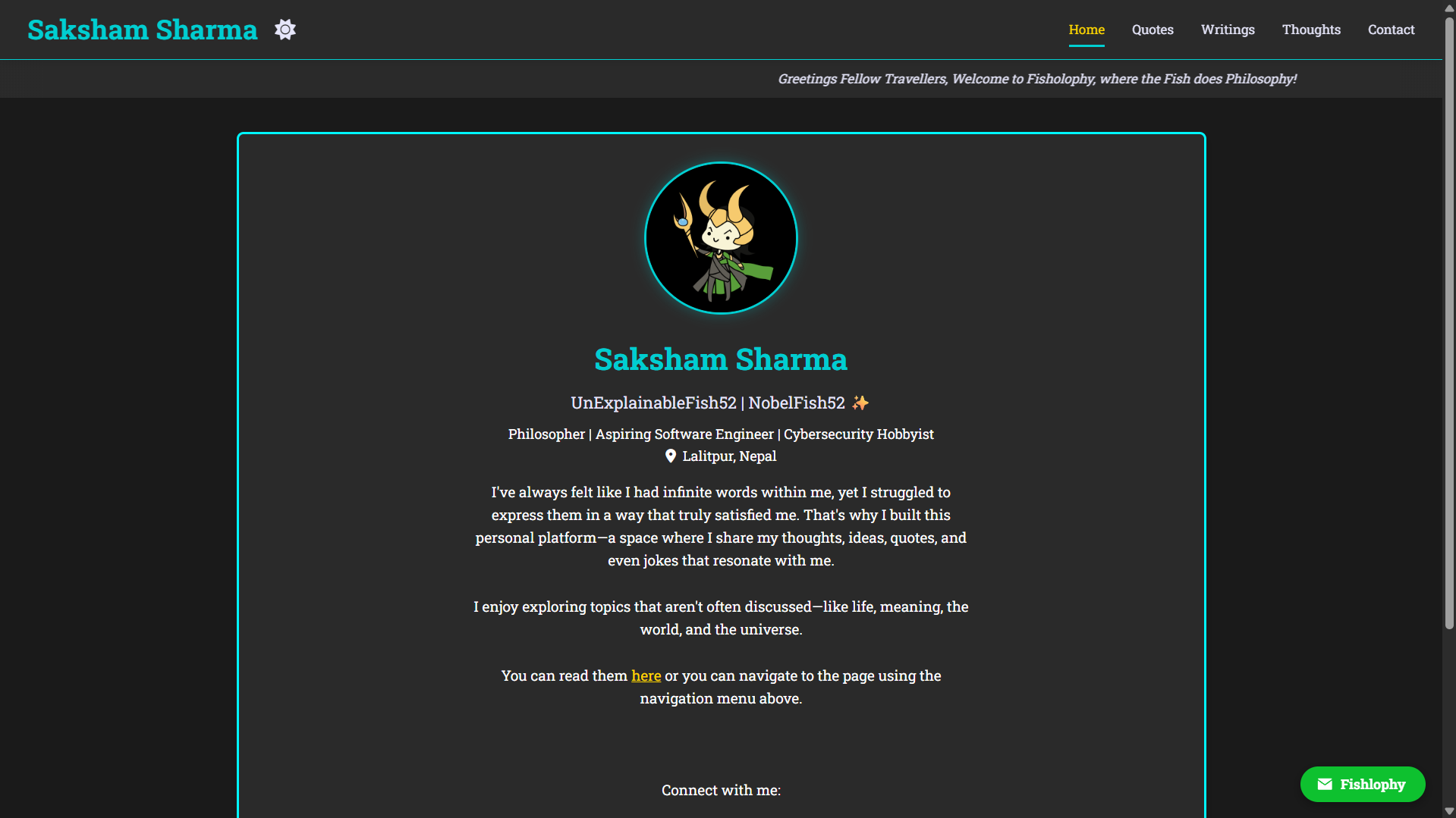 Personal Portfolio Website